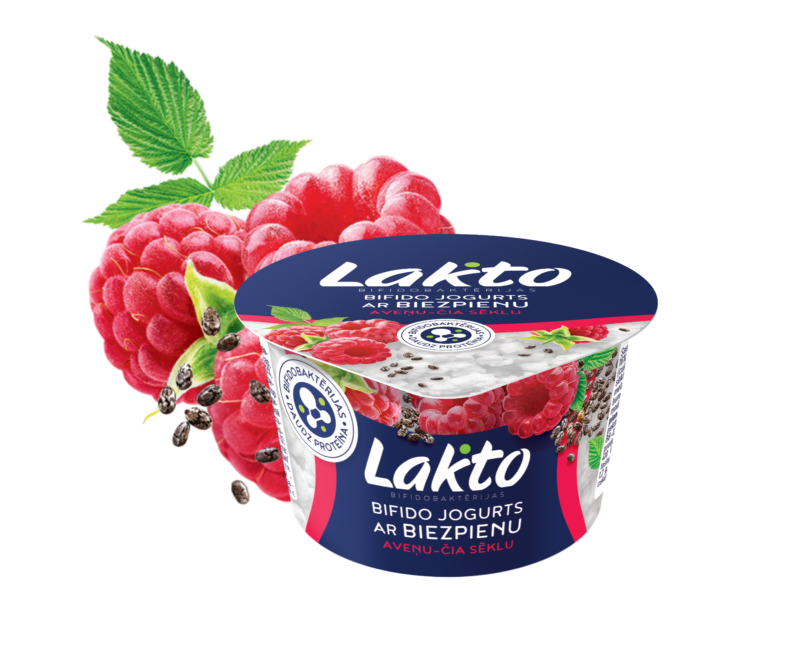 Lakto jogurts Bifido Aveņu Čia